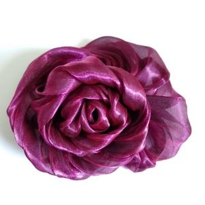 5/$25 Lane Bryant 2 in 1 Rosette Hair Clip Brooch